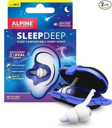 Alpine SleepDeep Ear Plugs – 27 dB Noise Reduction - ABC School Supplies