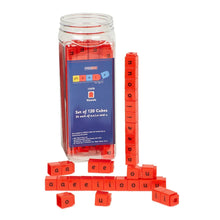 Phonix Cubes Red Vowels (120 cubes)