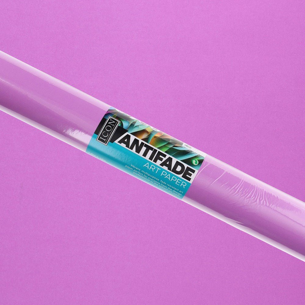 **Antifade Display Rolls 1.2 x 15 Metres - Bright Purple - ABC School Supplies