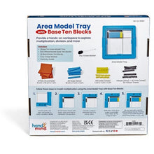 Area Model Tray with Base Ten Blocks - ABC School Supplies
