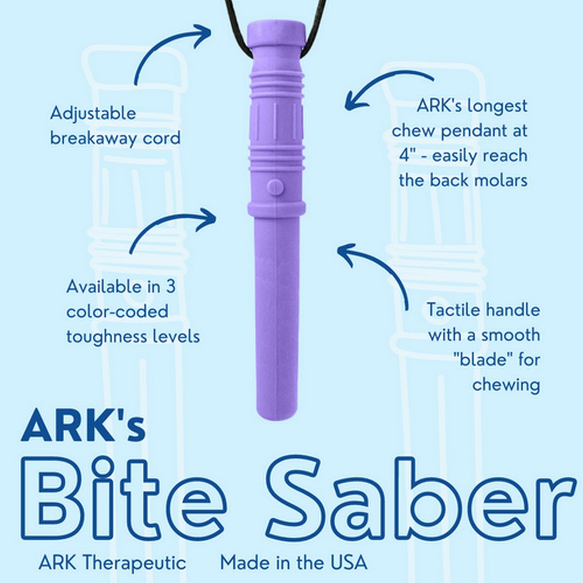 Ark Bite Saber Chewelry Forest Green, Xxt - Toughest - ABC School Supplies