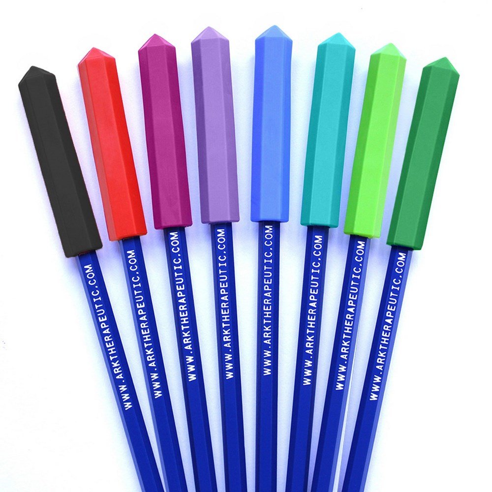 Ark Krypto-Bite Chewable Pencil Topper Standard Dark Blue - ABC School Supplies