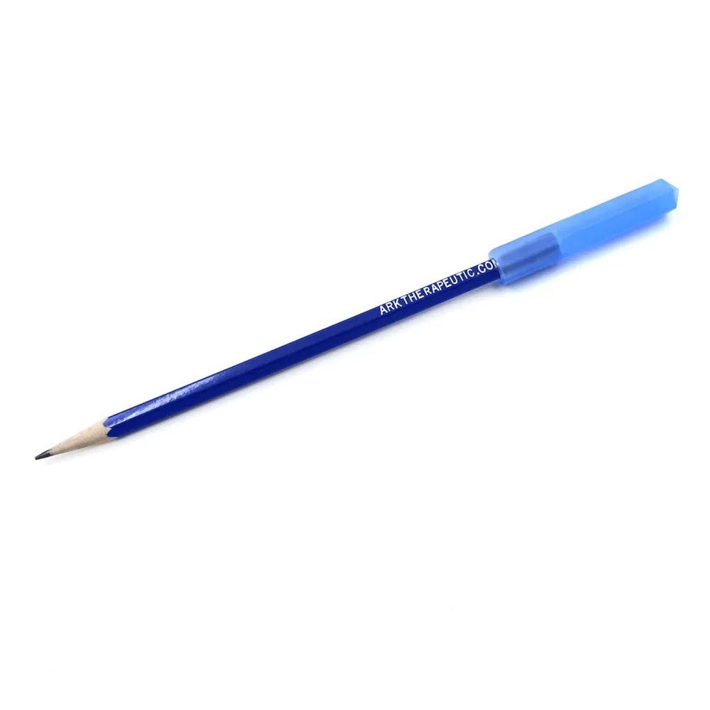 Ark Krypto - Bite Chewable Pencil Topper Xt Translucent Blue - ABC School Supplies