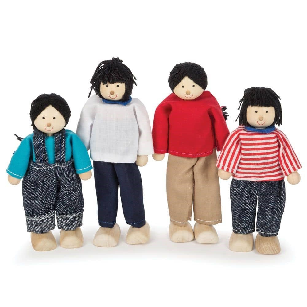 Asian Doll Family - ABC School Supplies