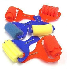Assorted Foam Rollers 7Cm - Pack Of 6 - ABC School Supplies
