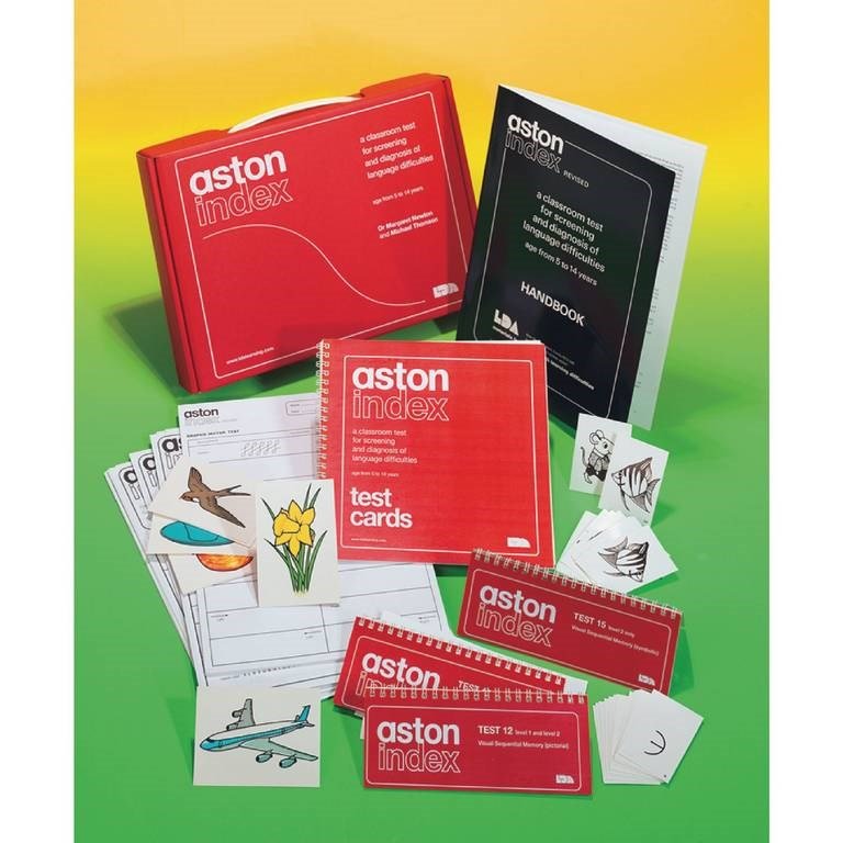 **Aston Index Score Sheets - ABC School Supplies