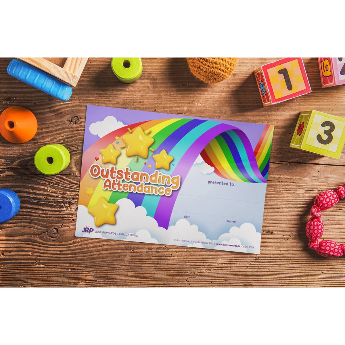 Outstanding Attendance Award Certificates