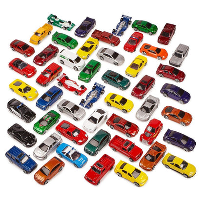 Authentic Die - Cast Vehicles - Pack of 50 - ABC School Supplies