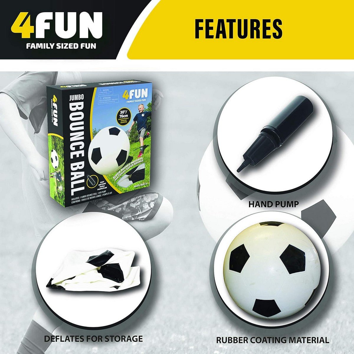 B4 Adventure Jumbo Soccer Ball - ABC School Supplies