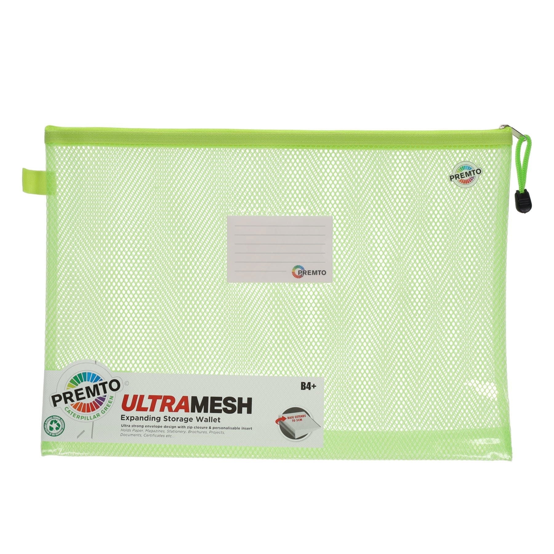 B4+ Ultramesh Expanding Storage Wallet - ABC School Supplies