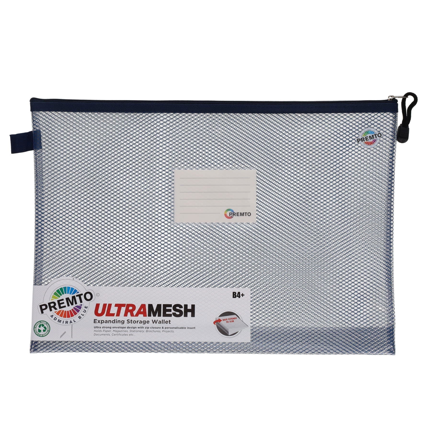 B4+ Ultramesh Expanding Storage Wallet - ABC School Supplies