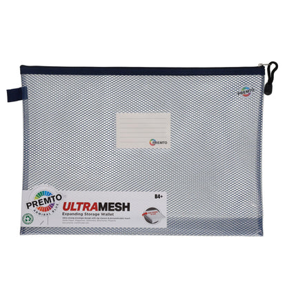 B4+ Ultramesh Expanding Storage Wallet - ABC School Supplies