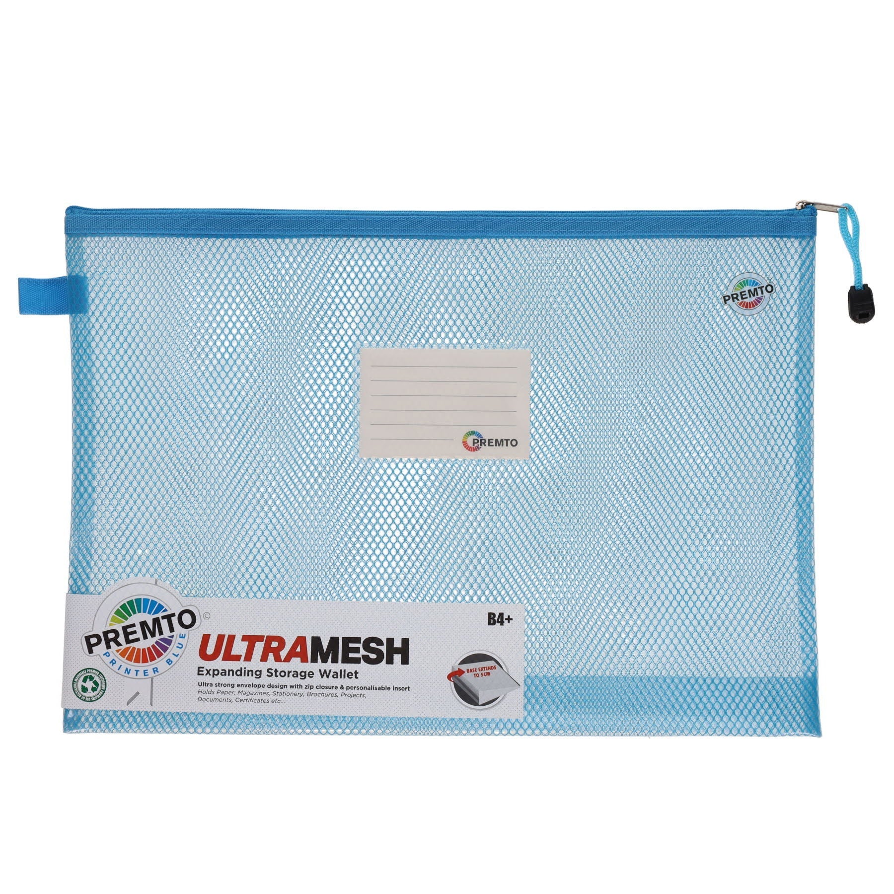 B4+ Ultramesh Expanding Storage Wallet - ABC School Supplies