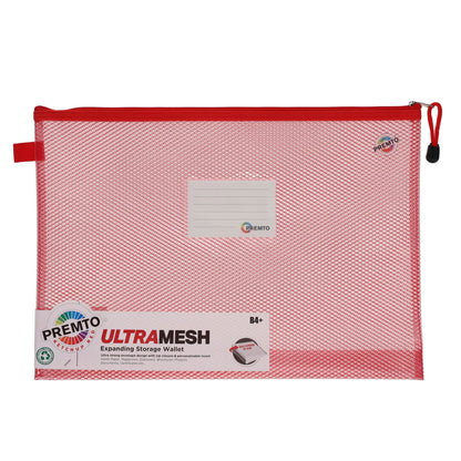 B4+ Ultramesh Expanding Storage Wallet - ABC School Supplies