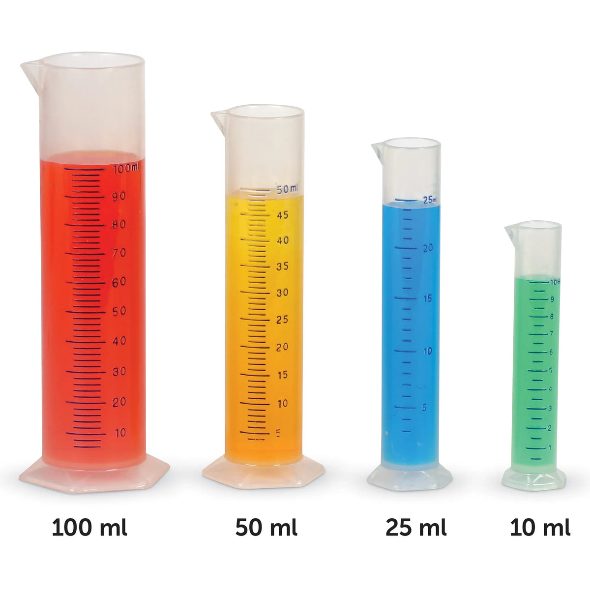Learning Resources Graduated Cylinder (Set Of 7)