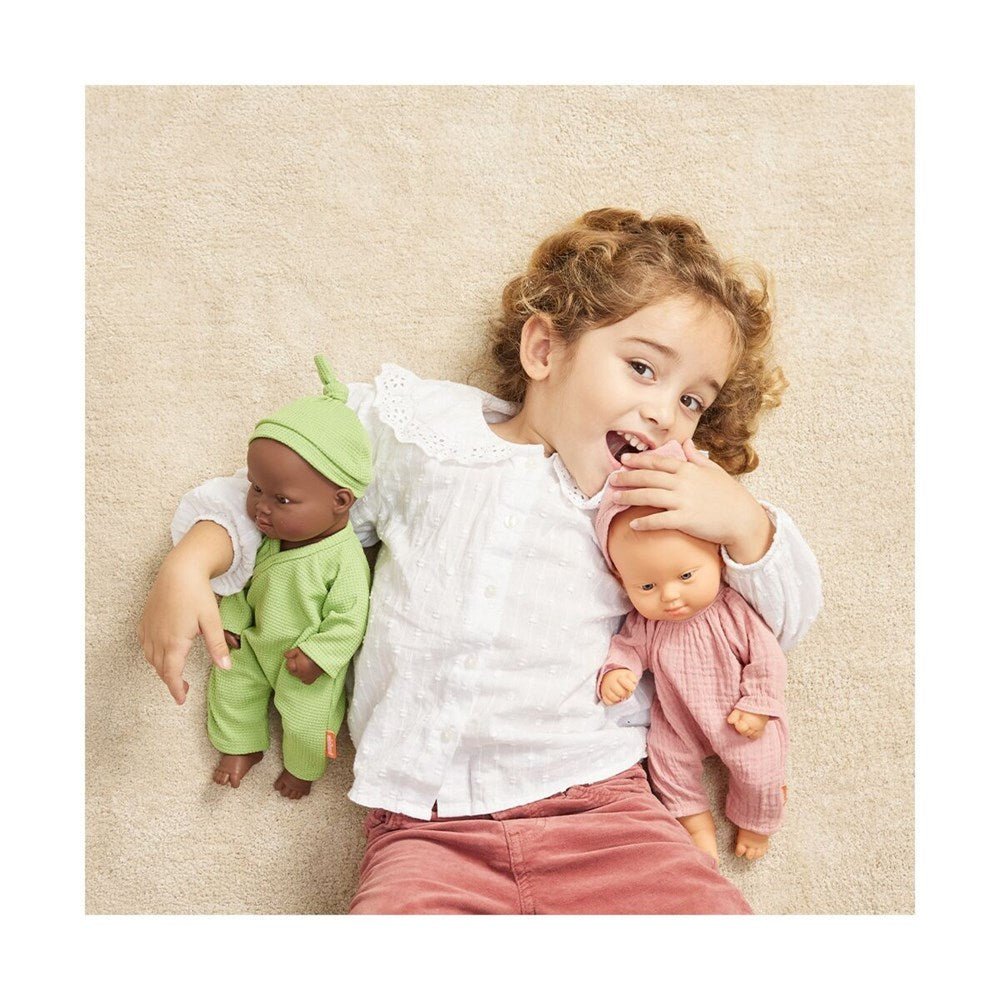 Baby Doll African Boy with Down Syndrome 32 cm - ABC School Supplies