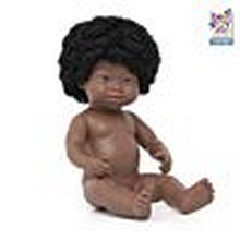 Baby Doll African Girl With Down Syndrome 38 Cm - ABC School Supplies