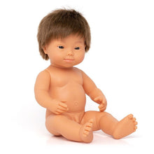 Baby Doll White Boy With Down Syndrome 38 Cm - ABC School Supplies