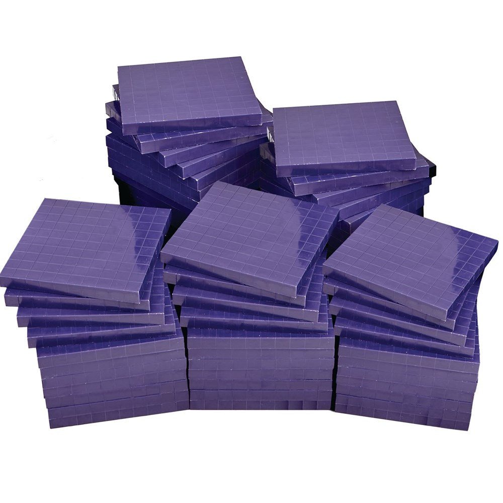 **Base Ten Hundreds Classpack of 50 - ABC School Supplies