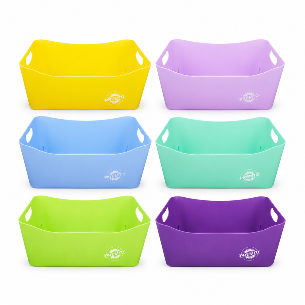 Premto Large Storage Basket Value Bundle