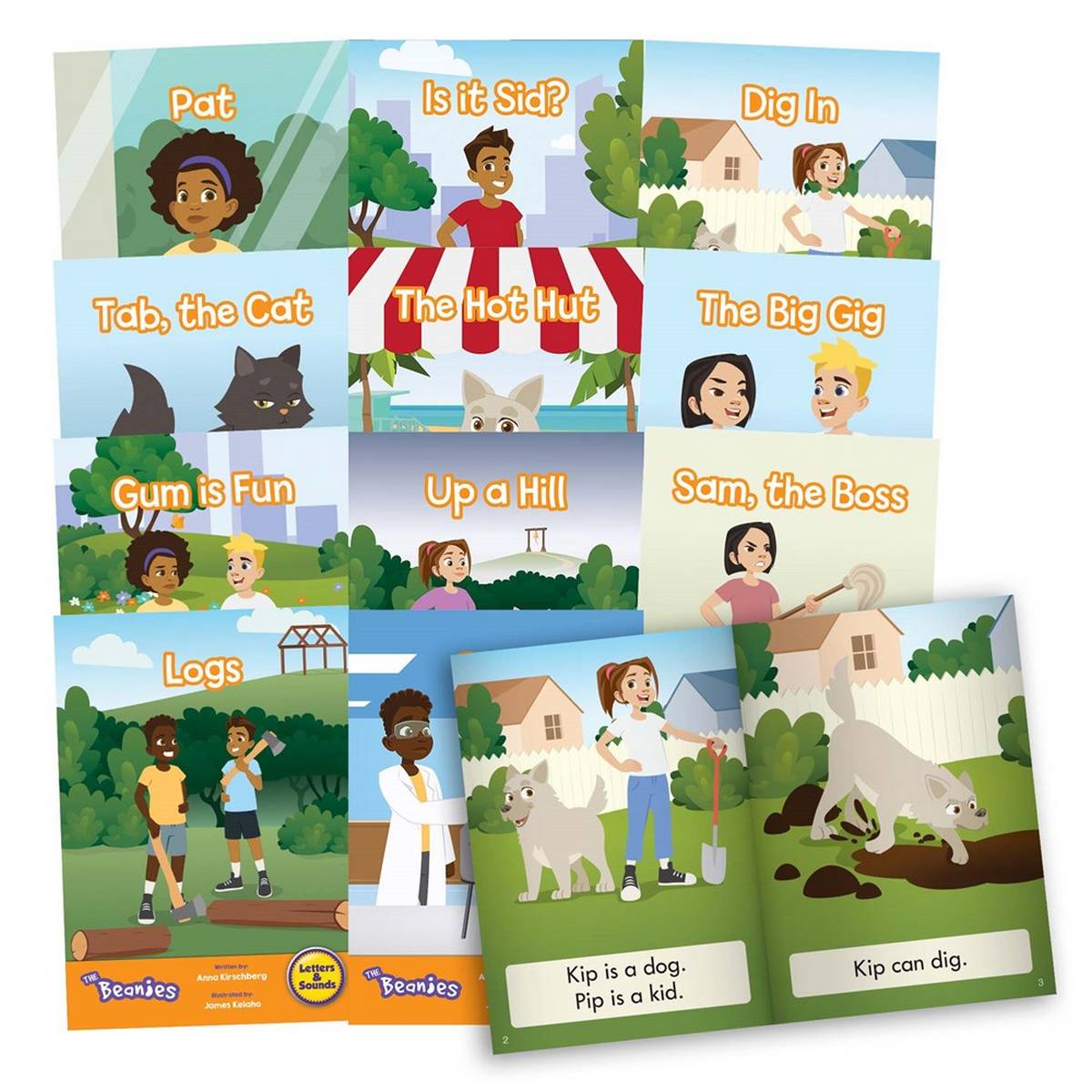 Beanies Hilo Diversity Decodables Phase 2 Set 1 - 6 Pack - ABC School Supplies