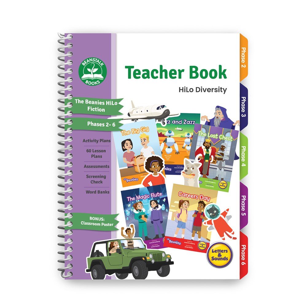 Beanies Teacher Book Hilo Diversity - ABC School Supplies