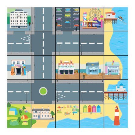 Bee Bot Seaside Mat - ABC School Supplies