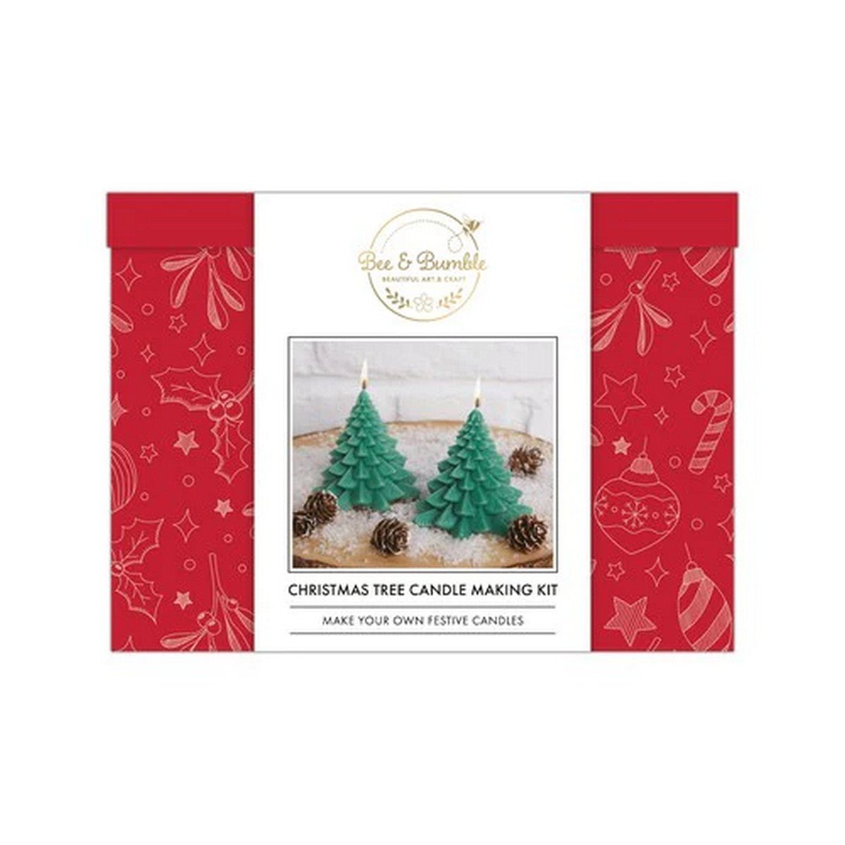 **Bee & Bumble Christmas Tree Candle Making Kit - ABC School Supplies