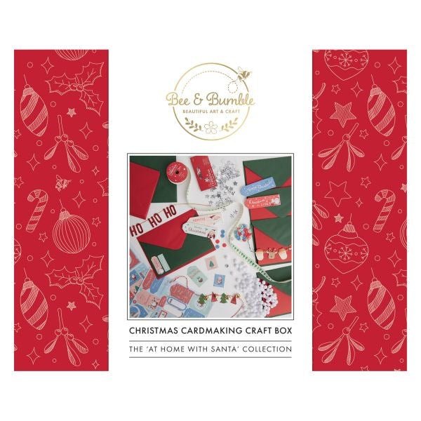 Bee & Bumble Christmas Tree Candle Making Santa Craft Box - ABC School Supplies