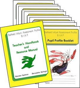 Belfield Infant Assessment Profile - Starter Kit (Teacher's Handbook & Pack Of 10 Pupil Profile Books) - ABC School Supplies