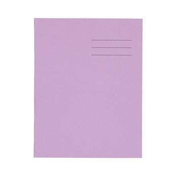 Exercise Book 80 Page, 8Mm Ruled With Margin, Purple - Pack Of 100