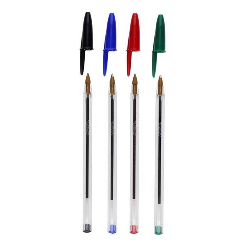 BIC Cristal Ballpoint Pens Pack of 10 - Assorted - ABC School Supplies