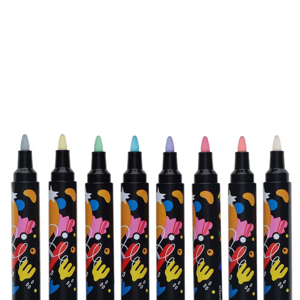 BIC Intensity Paint Markers -Pastel Colours Pack of 8 - ABC School Supplies