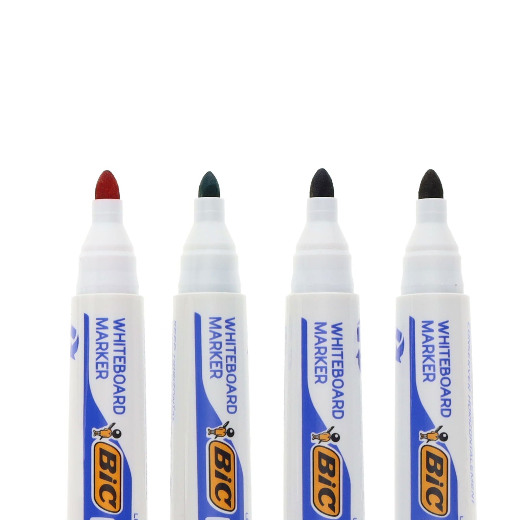Bic Velleda 1701 Bullet Tip Whiteboard Marker - Asst Colours Pack of 4 - ABC School Supplies