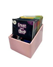 BiDee Phonics Book Boxes Pastel Colours Mixed Pack of 5 - ABC School Supplies