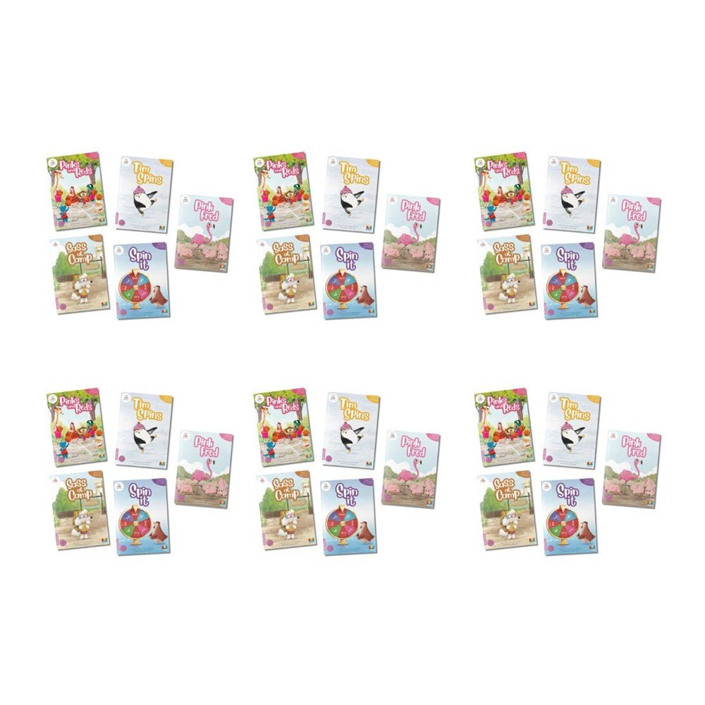 BiDee Phonics Decodable Readers Series 1 Phase 1+ - 6 Pack - ABC School Supplies