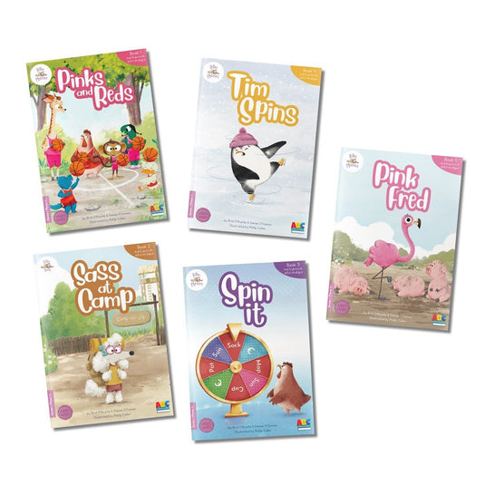 BiDee Phonics Decodable Readers Series 1 Phase 1+ - ABC School Supplies