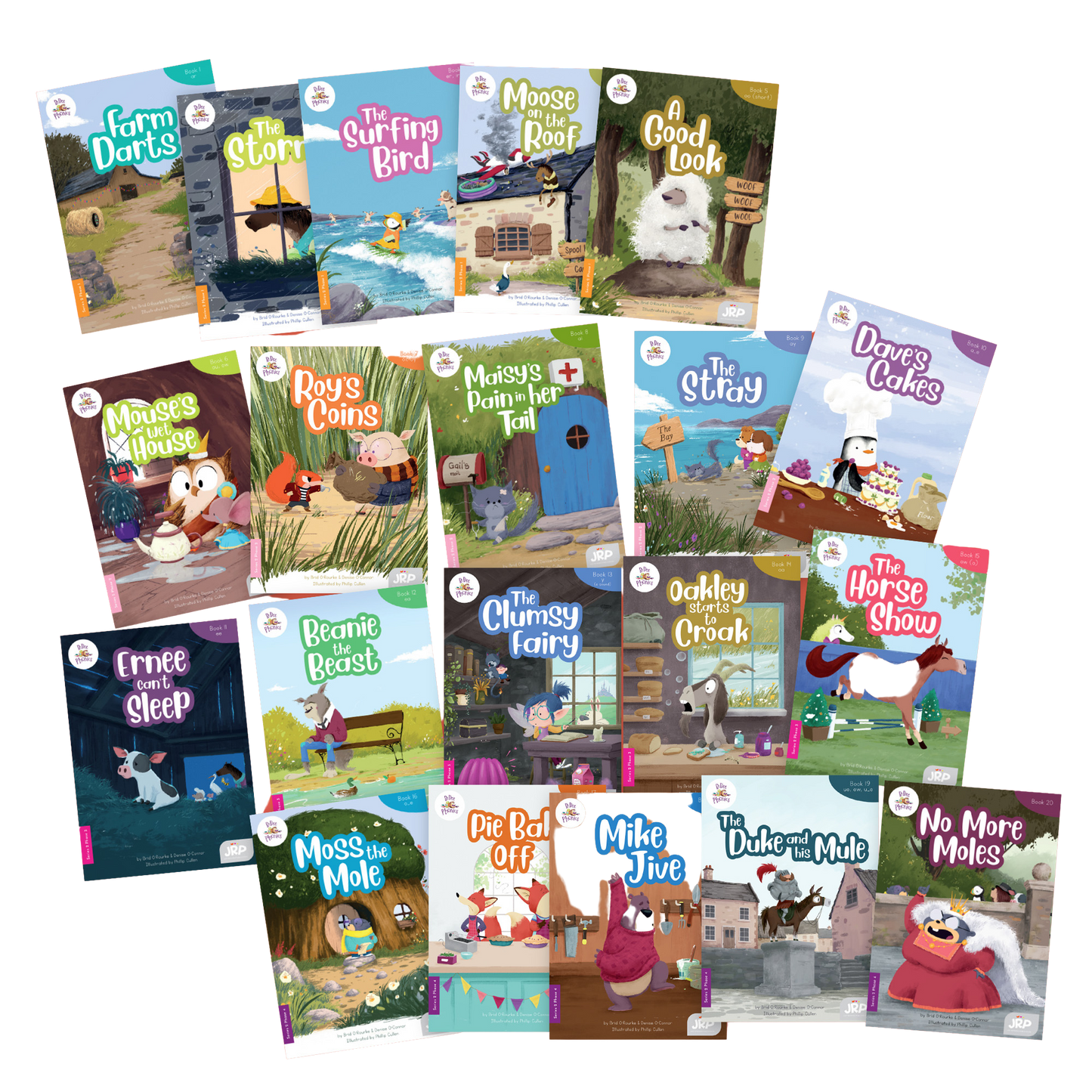 BiDee Phonics Decodable Readers Series 2 Complete Classroom Kit (120 Books) - ABC School Supplies