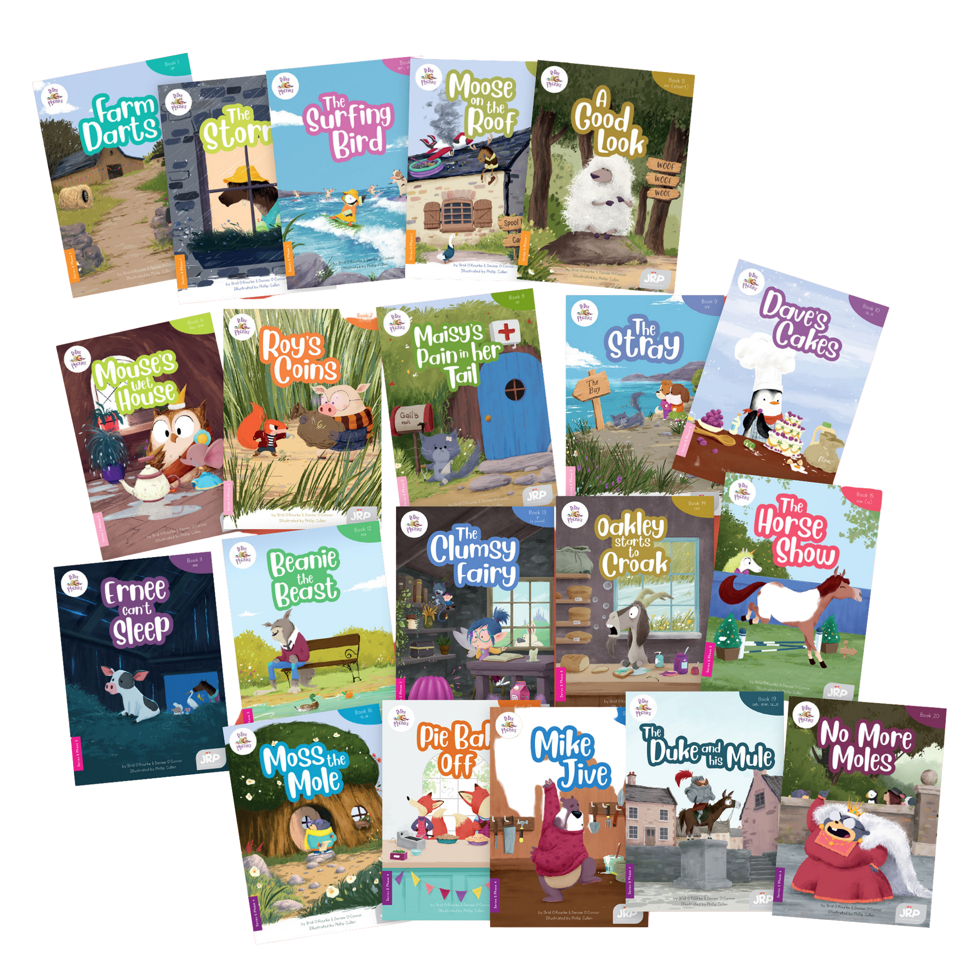 BiDee Phonics Decodable Readers Series 2 Complete Classroom Kit (120 Books) - ABC School Supplies