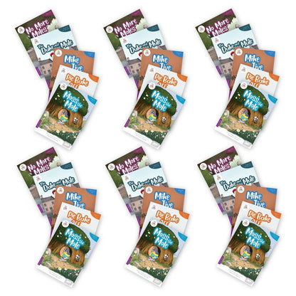 BiDee Phonics Decodable Readers Series 2 Phase 4 - 6 Pack - ABC School Supplies
