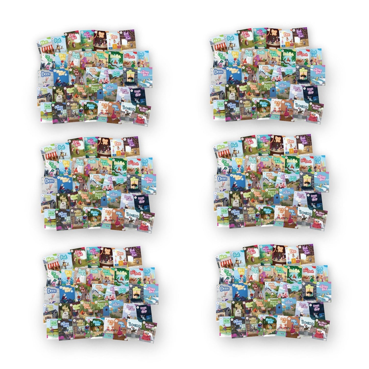 BiDee Phonics Decodable Readers Series Complete Classroom Kit Series 1 & 2 (300 Books) - ABC School Supplies