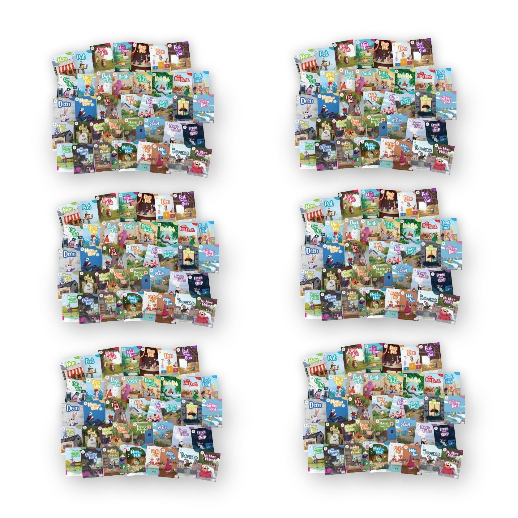 BiDee Phonics Decodable Readers Series Complete Classroom Kit Series 1 & 2 (300 Books) - ABC School Supplies