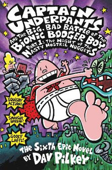 Big, Bad Battle of the Bionic Booger Boy Part One:The Night of the Nasty Nostril Nuggets - ABC School Supplies