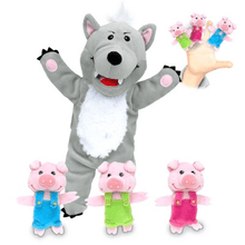 Big Bad Wolf Hand/Finger Puppets - ABC School Supplies