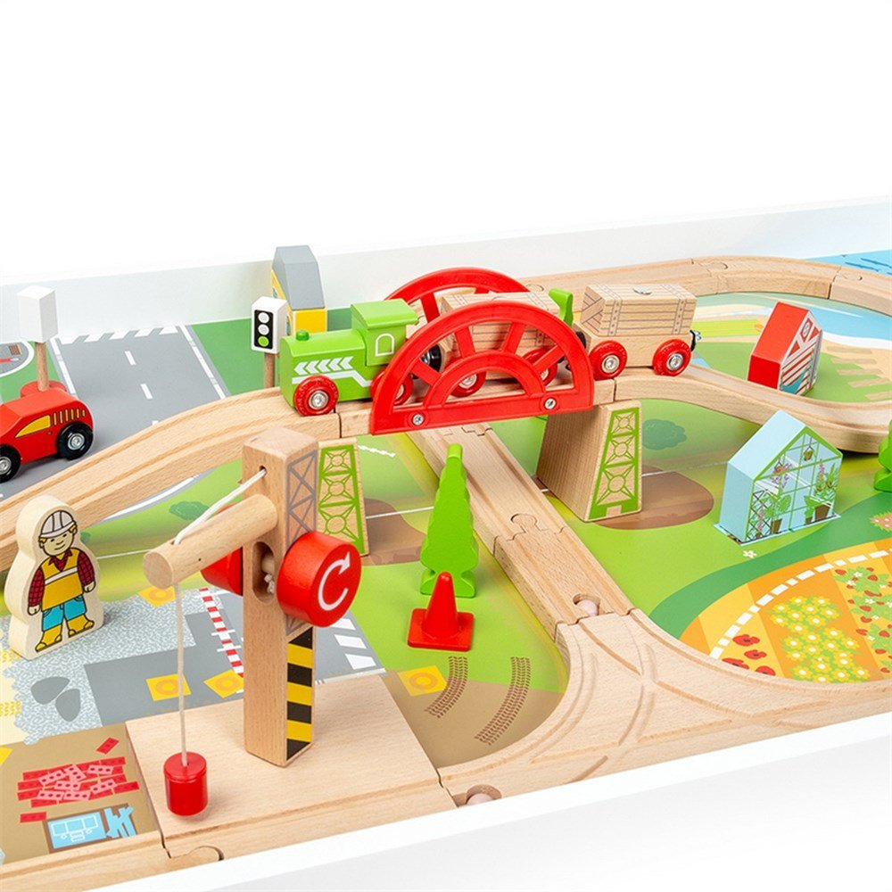 Bigjigs Train Set and Table - ABC School Supplies