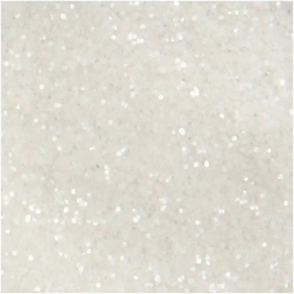 Bio Glitter Tub 27ml - White - ABC School Supplies