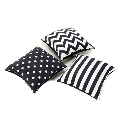 Black and White Cushions - Pack of 3 - ABC School Supplies