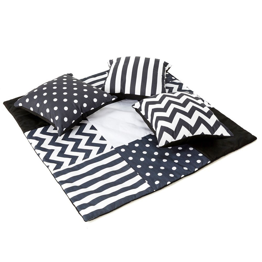 Black and White Cushions - Pack of 3 - ABC School Supplies