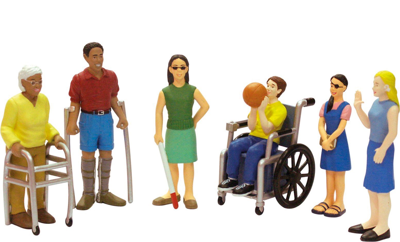 Block Play People Special Offer - Pack Of 40 - ABC School Supplies