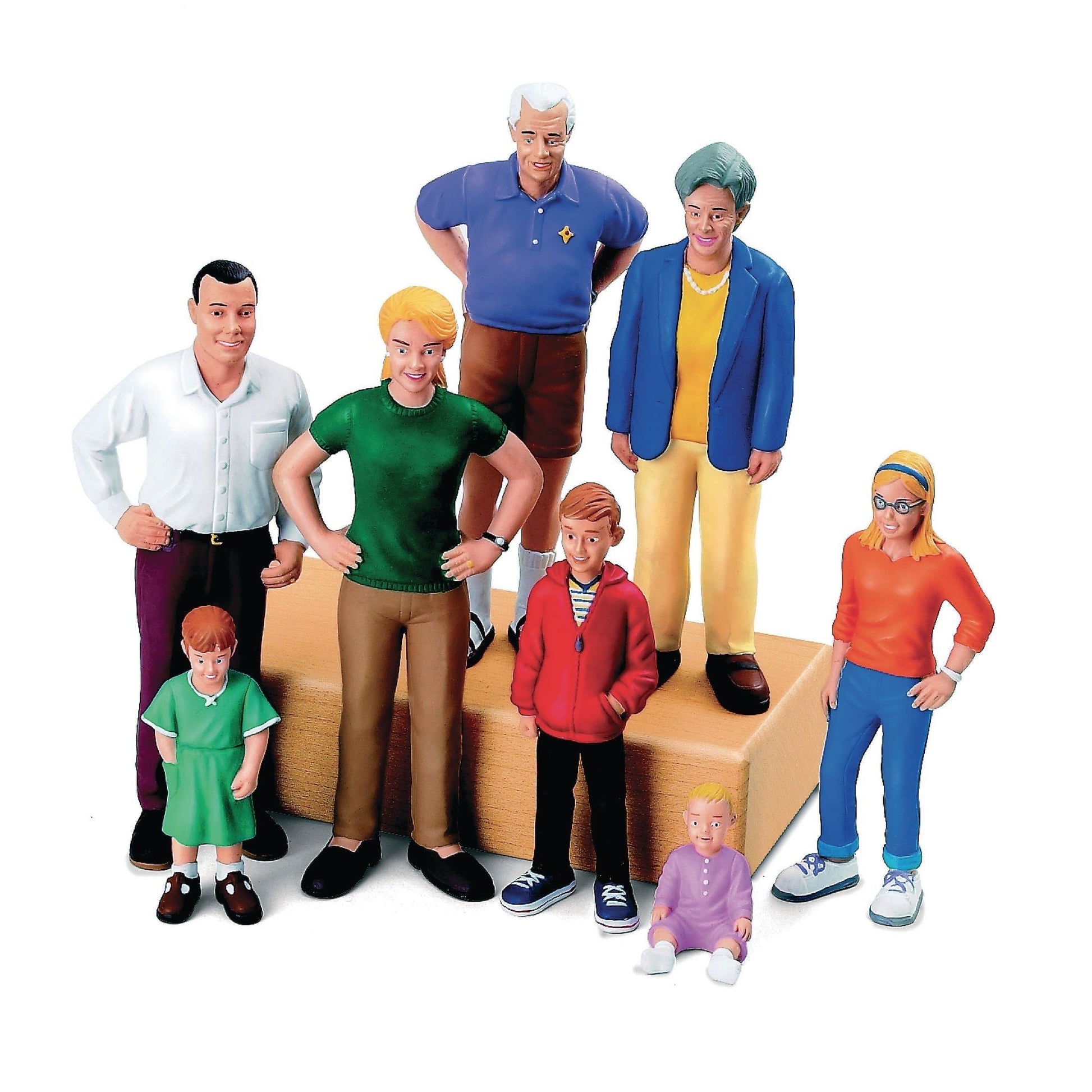Block Play People Special Offer - Pack Of 40 - ABC School Supplies